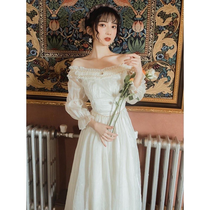 Đầm công chúa cổ tích dáng dài Ulzzang ⛅️✨ | BigBuy360 - bigbuy360.vn