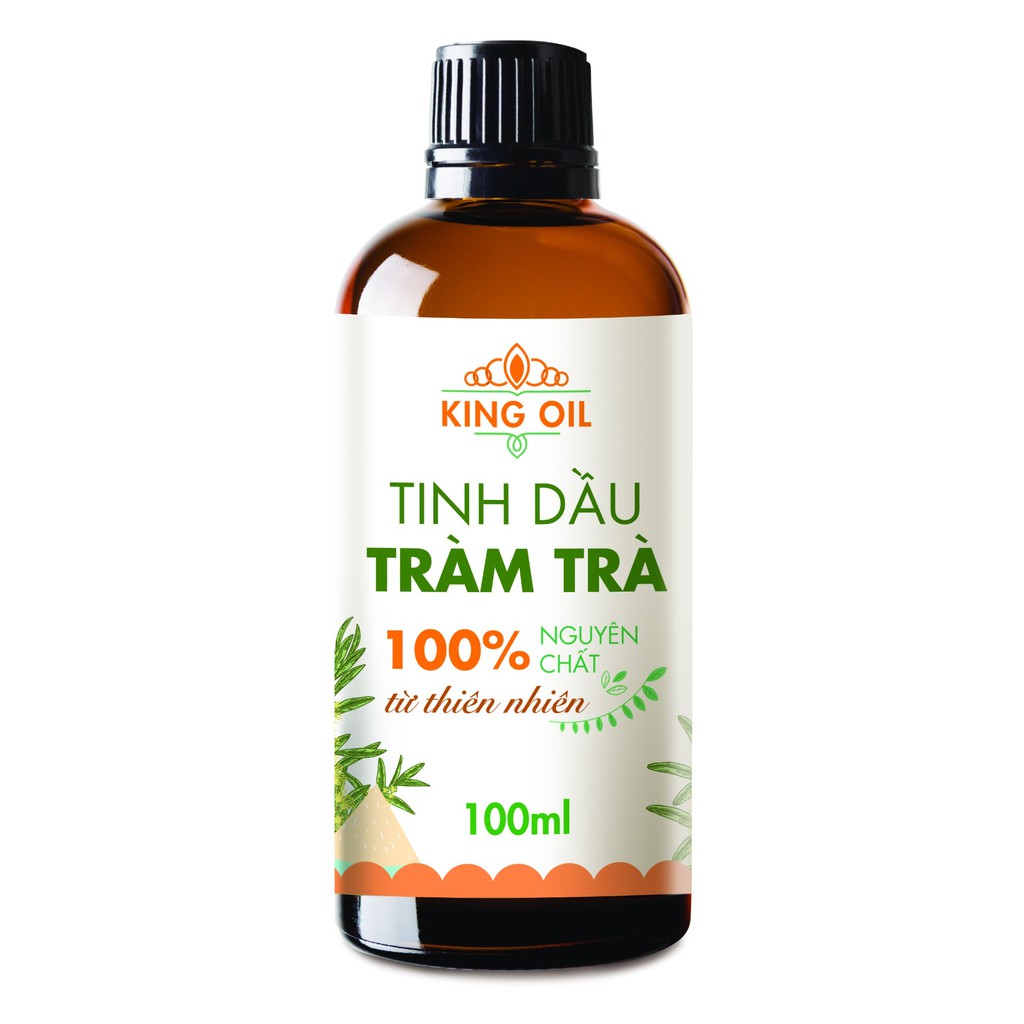 Tinh dầu tràm trà (Tea Tree Oil) nguyên chất Organic từ thiên nhiên, có kiểm định bộ y tế - KingOil