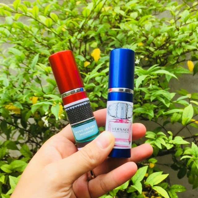 Combo 2 chai chiết mỗi chai 10ml Marc Jacobs Decadence và Versace Bright Crystal