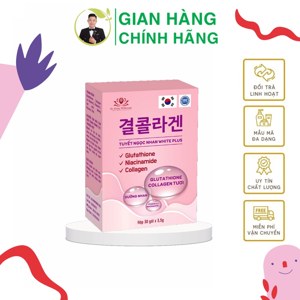 Tuyết ngọc nhan WHITE PLUS - Collagen truyền trắng