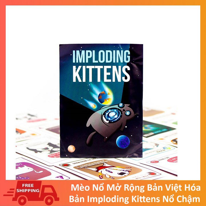 Mèo nổ mở rộng imploding kittens việt hóa