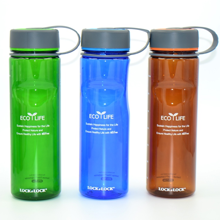 Bình nước nhựa Tritan Lock&Lock Eco Life dung tích 650ml ABF603