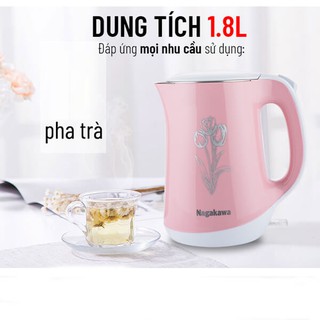 [Oder] - Bình Đun Siêu Tốc 2 Lớp Nagakawa NAG0311