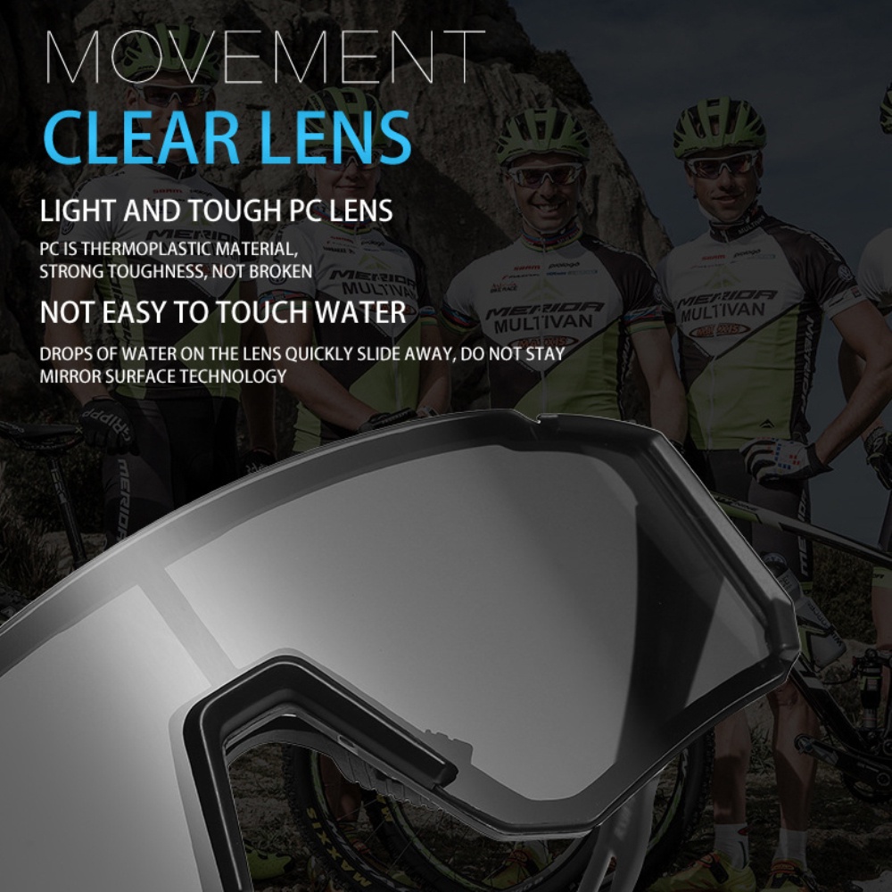 ⚡Giao Hàng Nhanh Chóng⚡⚡2022 Mới Thể Thao Ngoài Trời Đi Xe Đạp Kính Mountainbike Mắt Kính Xe Đạp Uv400 Nam Nữ Thể Thao Đi Bộ Đường Dài Chạy Bộ Chống Gió