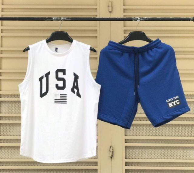 Đồ bộ thể thao thun lạnh USA | BigBuy360 - bigbuy360.vn