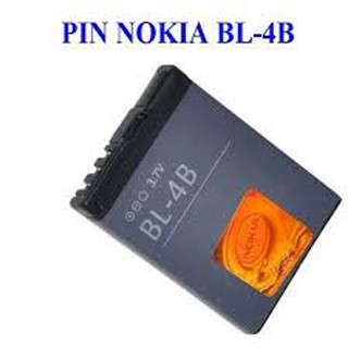 Pin Nokia 2630 5000 6111 7373 N75 N76 7500 7070 7370 7373 - BL-4B-ZIN MỚI 100%