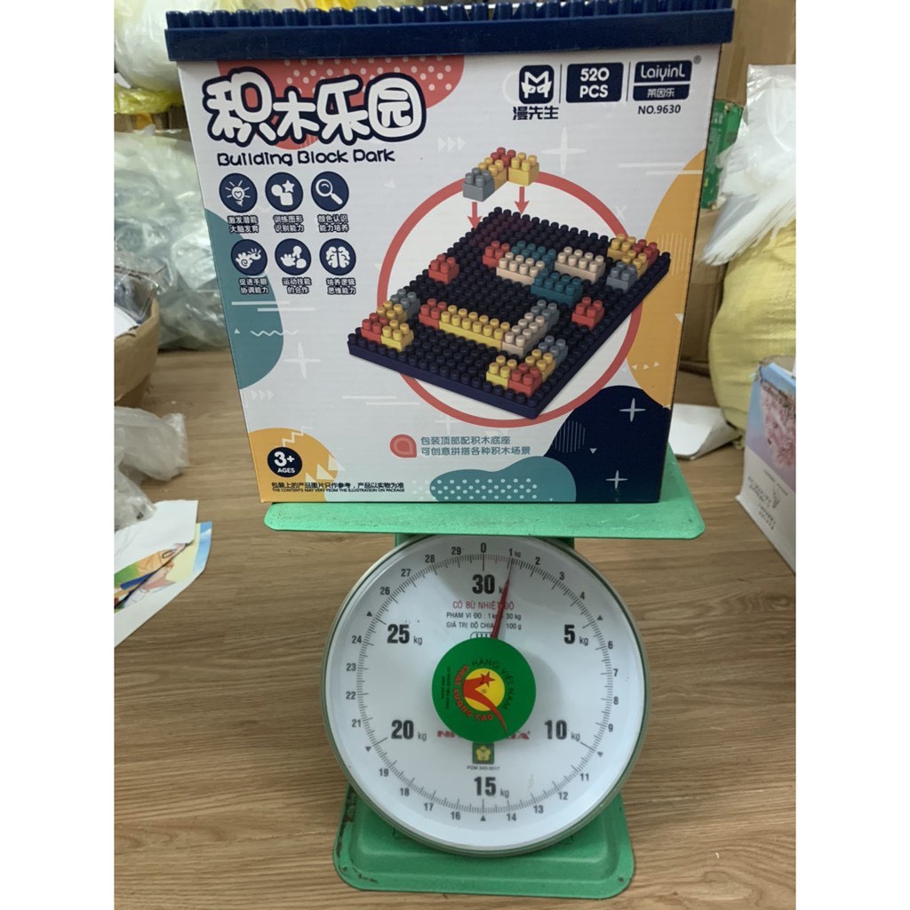 Đồ chơi xếp hình 520 chi tiết cho bé