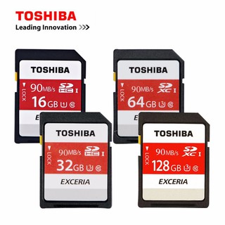 Thẻ nhớ MicroSD 32G  CLASS 10 90MS Toshiba Box (Đỏ)