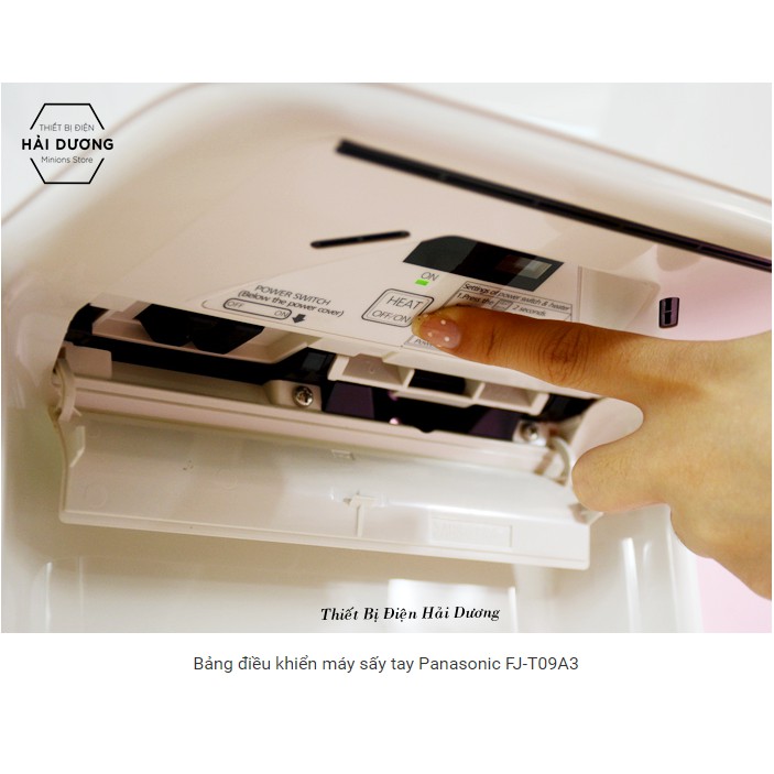 Máy Sấy Tay Panasonic FJ-T09A3 1020W - Cảm Biến Tự Động ( có khay nước ) - Bảo hành 24 tháng