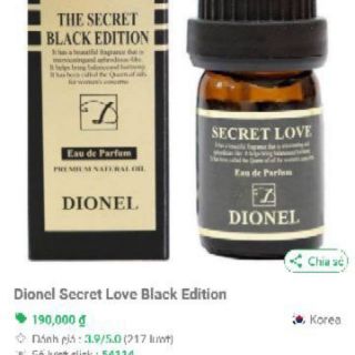 Combo 1 nước hoa dionel 5ml