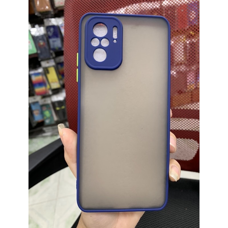 Ốp lưng Xiaomi redmi Note 10 viền dẻo màu lưng nhám mờ bảo vệ camera