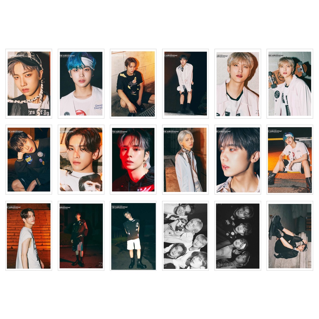 [Ép Lụa] Lomo Card 54 Ảnh Cravity - The Awakening