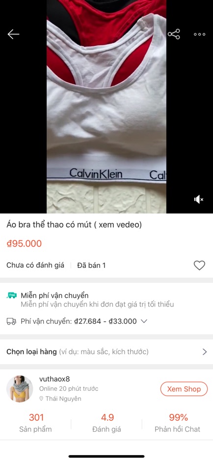 Quần lót cotton thể thao (Xem vedeo) | BigBuy360 - bigbuy360.vn