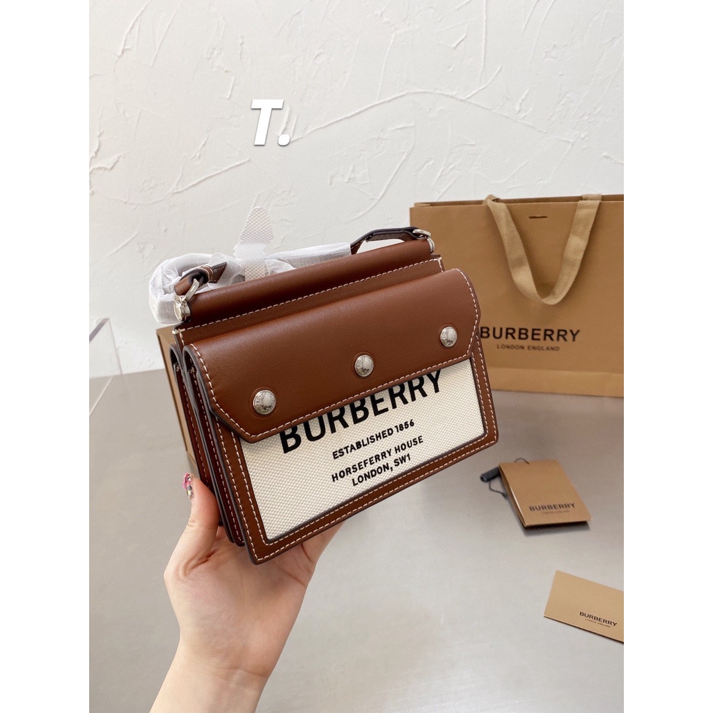Túi Đeo Chéo Burberry Thời Trang Sang Trọng Cho Nam Nữ