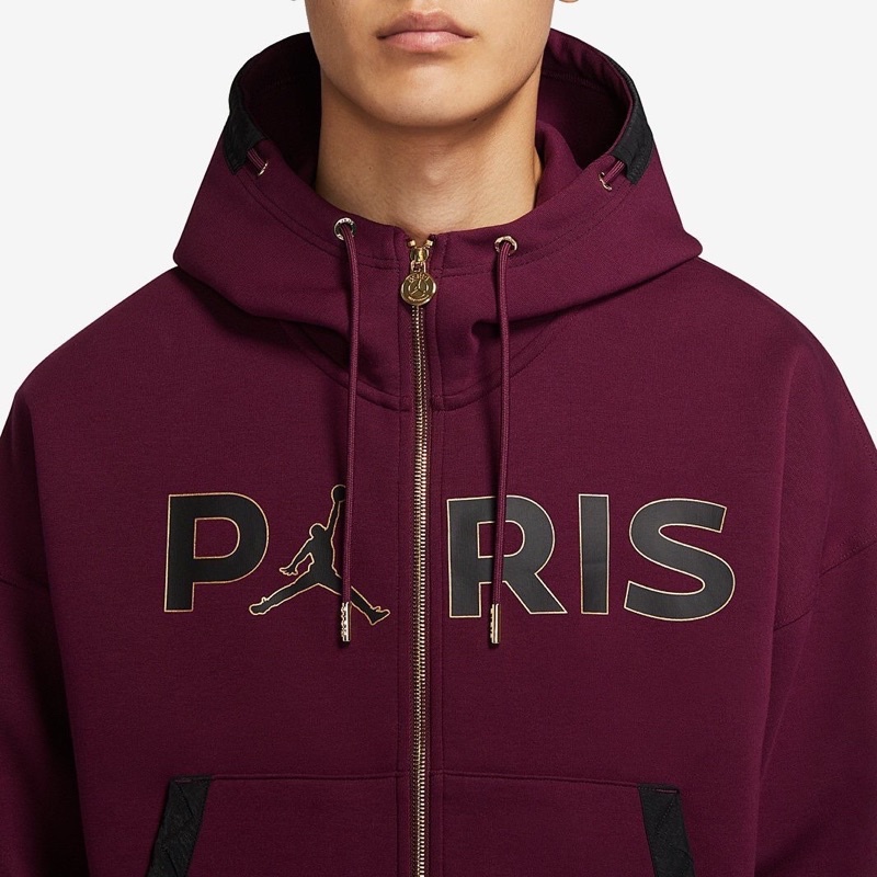 Bộ Quần Áo Nỉ Thu Đông Có Mũ CLB PSG tracksuit Mùa Giải 2021 Hàng Cao Cấp
