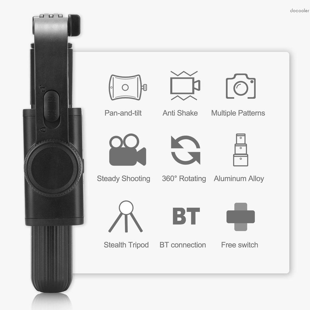 One Gậy Ba Chân Cầm Tay Chống Rung Có Điều Khiển Từ Xa Bt Cho Điện Thoại | BigBuy360 - bigbuy360.vn