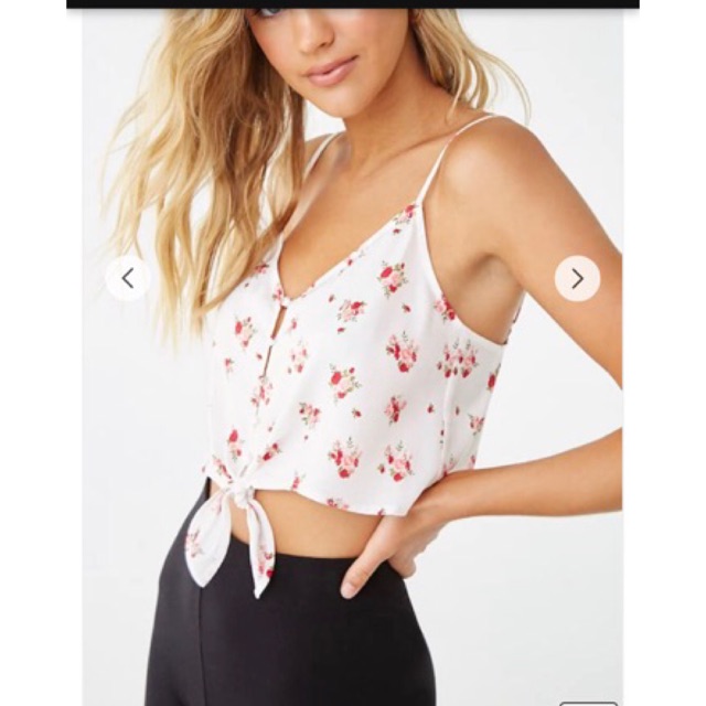 Áo Croptop Nút Bọc Siêu Xinh A530