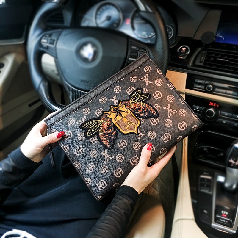 Ví Cầm Tay Nam Nữ Thời Trang, Clutch Nam Hàng Hiệu Cao Cấp Hàng sang trọng