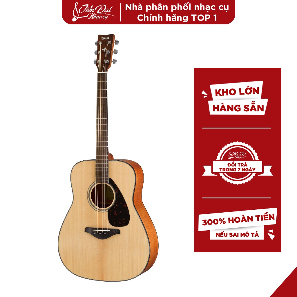 Đàn Guitar Acoustic Yamaha FG800 Âm Thanh Tự Nhiên, Được Chế Tạo Thủ Công Hoàn Hảo Phù Hợp Cho Người Mới Chơi