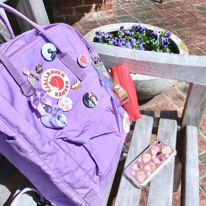 Balo Kanken Classic Tím Pastel