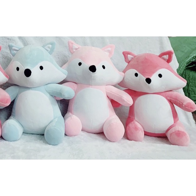 GẤU BÔNG MINISO CÁO FOXIE NGỒI (30CM) GB314