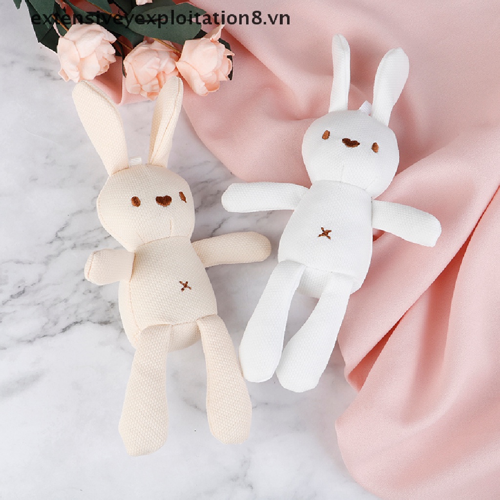 Thỏ nhồi bông chân dài 20cm xinh xắn