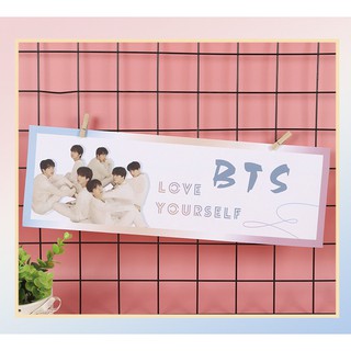 Banner cầm tay BTS LOVE YOURSELF