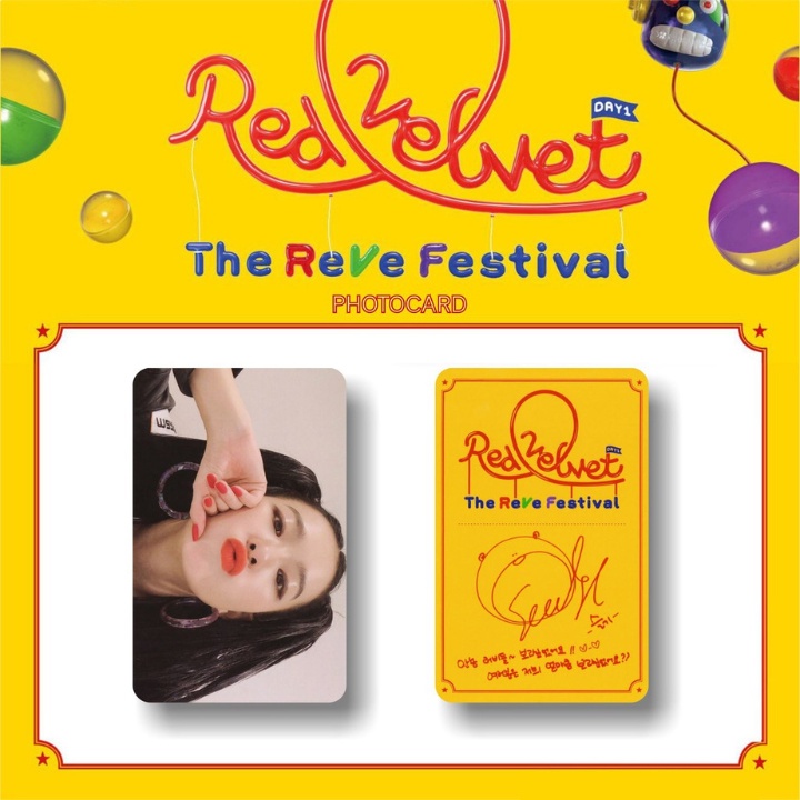 Set 5 card RV The Reve Festival Day 1 Guide Book ver.