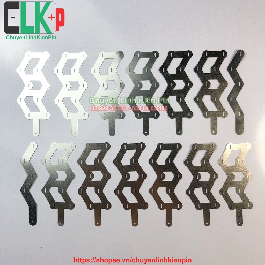 Khung nhựa ziczac 13s -5P kèm kẽm, chuyên dụng xe đạp điện, bình lưu trữ ( CLKP _ 359 )