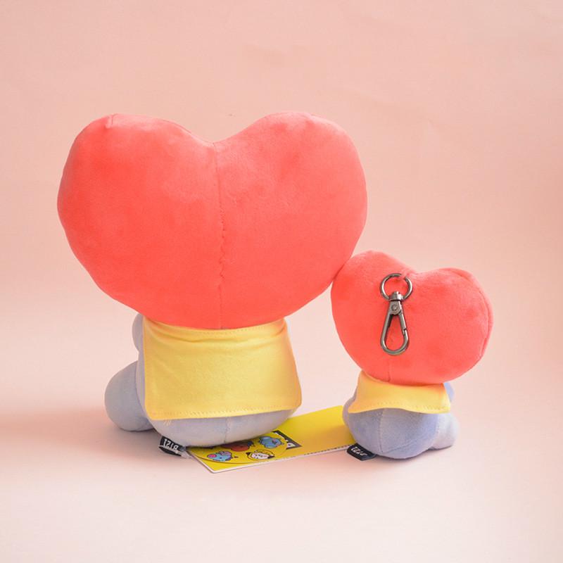 Móc khóa hình búp bê BT21 nhồi bông dễ thương kích thước 20cm