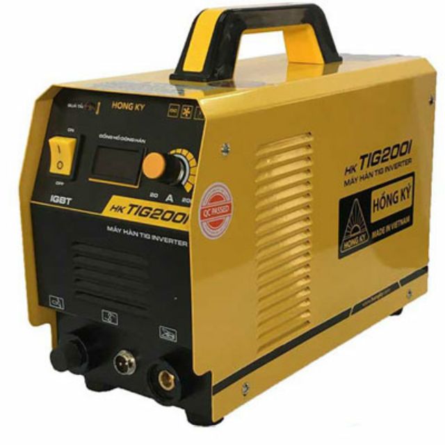 Máy hàn Tig Hồng Ký HK TIG200I - 1 pha, IGBT, 10-200A, 6.1kg