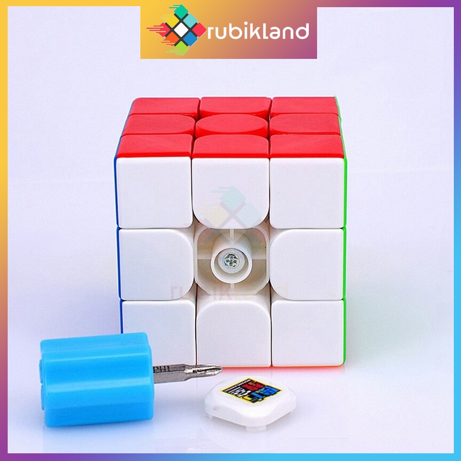 Rubik 3x3 MoYu MeiLong 3M Có Nam Châm Rubic 3 Tầng Stickerless 3x3x3 Đồ Chơi Trí Tuệ Trẻ Em