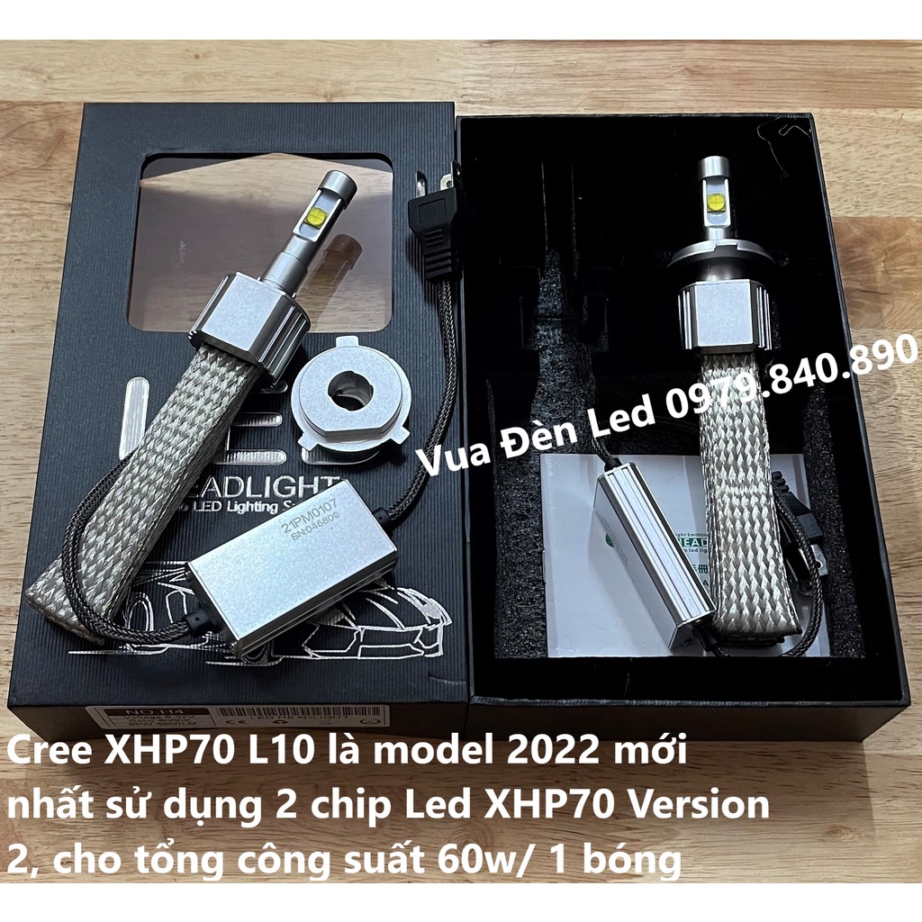 1 bóng đèn Led XHP70 L10 model 2022