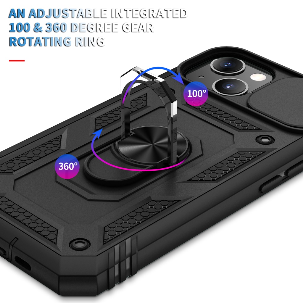 Ốp điện thoại cứng bảo vệ toàn diện 360 độ thích hợp cho iPhone 11 12 13 Pro Max 13 Mini X XR XS Max 6 6s 7 8 Plus