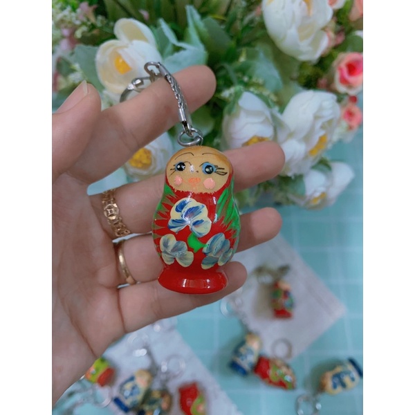 🌍 MÓC CHÌA KHÓA BÚP BÊ MATRYOSHKA CỦA NGA-A.K shop