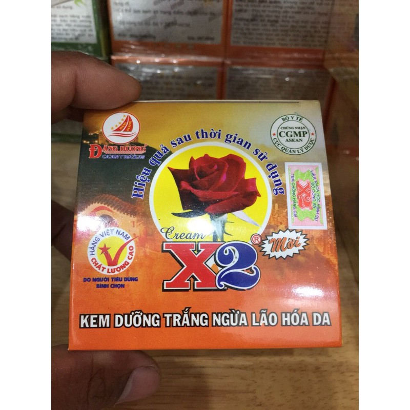 Kem X2 Dưỡng Da Ngừa Lão Hoá 10 Tác Dụng