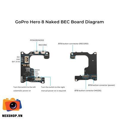 GEPRC Naked GoPro Hero 8 BEC | BigBuy360 - bigbuy360.vn