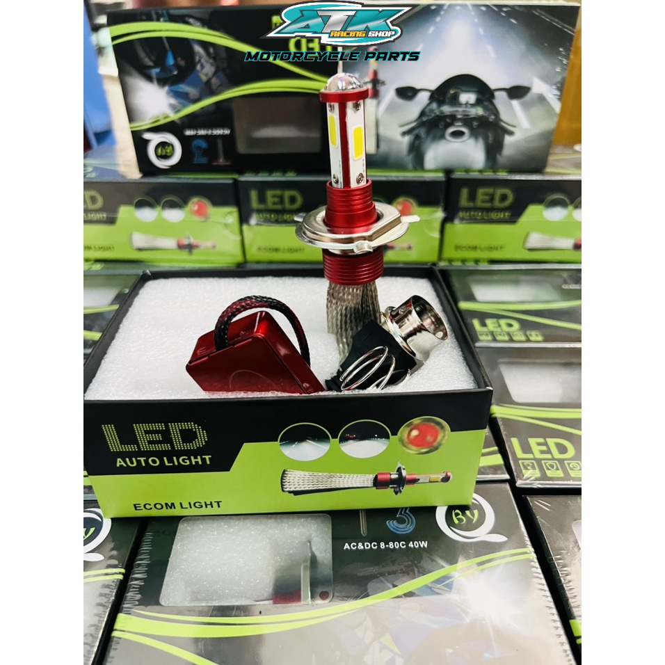 Đèn pha led BY 3 tim AC&amp;DC 8-80C-40W Siêu sang công nghệ led mới nhất 2022