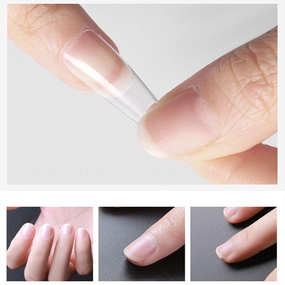 Hộp 100 Móng Tay Giả Trong Suốt Chuyên Nghiệp DIY