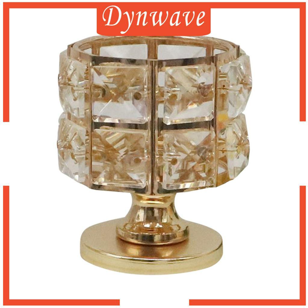 Giá Đỡ Nến Pha Lê Sang Trọng Trang Trí Bàn Ăn Tiệc Cưới