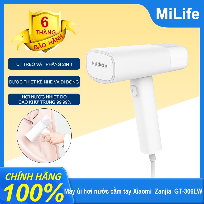 [Mã ELHAMS5 giảm 6% đơn 300K] |Sẵn Hàng| Máy ủi hơi nước cầm tay Xiaomi Mijia Zanjia ZJ GT-306LW