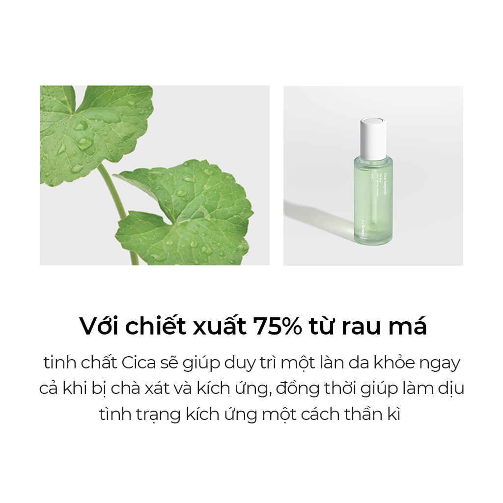 Tinh chất Cica CELIMAX làm dịu da CICA CALMING AMPOULE 40ml