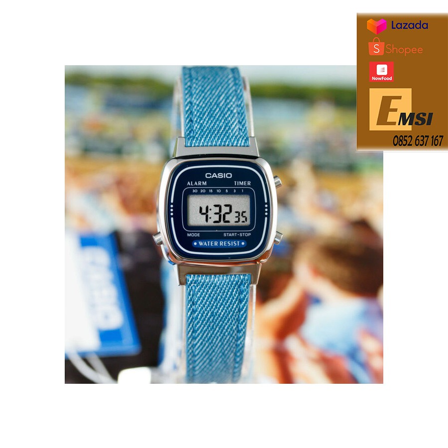 Đồng hồ Casio Nữ Vintage LA670WL-2A2DF