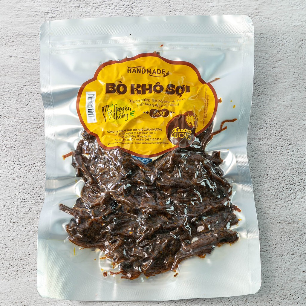Thịt Bò khô sợi Xuân Hương 240g Vị truyền thống