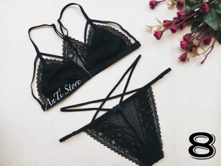 🎀 SET BRALETTE ĐEN NHIỀU MẪU🎀