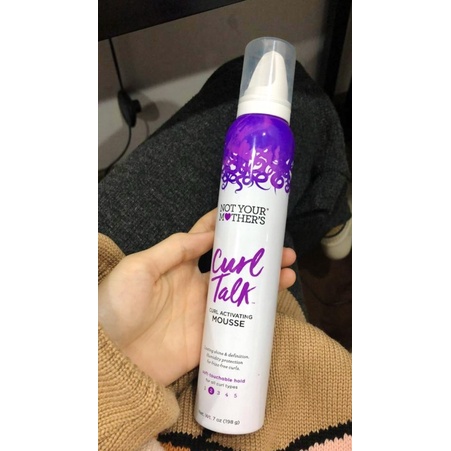 Kem Mousse Dành Cho Tóc Xoăn Not Your Mother’s Curl Talk Curl Activation - CHÍNH HÃNG