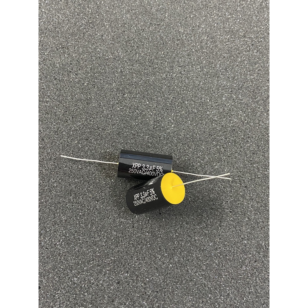 Tụ lọc phân tần cản loa treble 3.3uf 400v hàng cao cấp