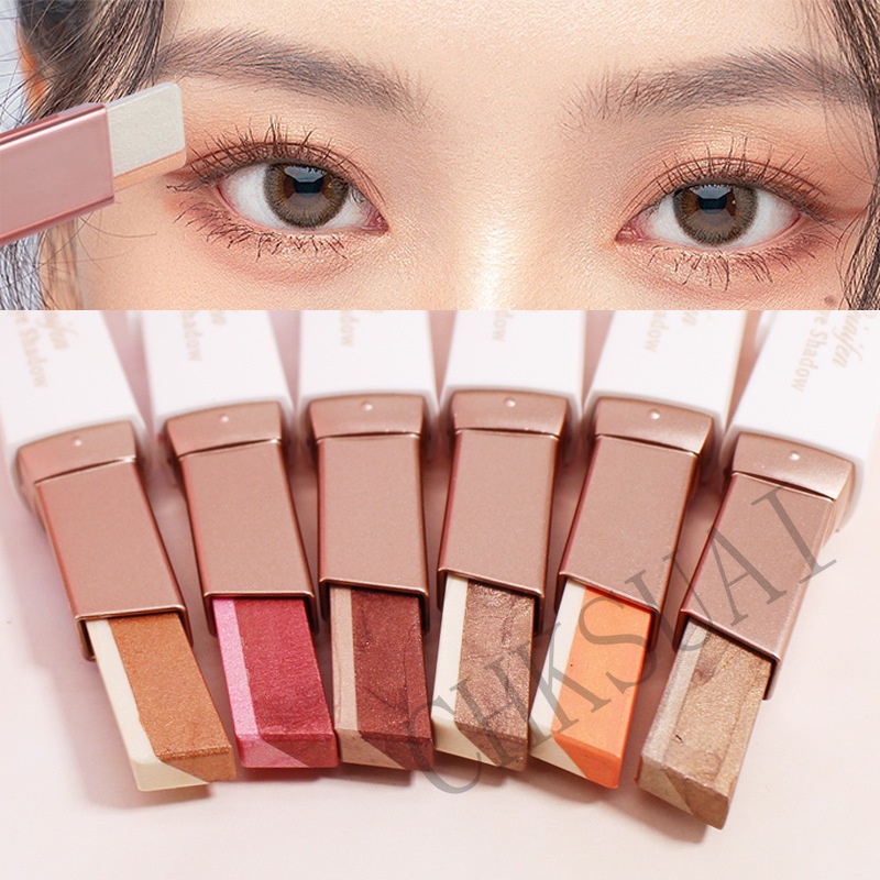 Phấn Mắt Dạng Thỏi 2 Trong 1 Màu Sắc Gradient Chống Nước Dễ Sử Dụng