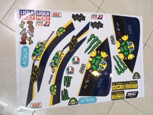 Tem rời rùa cub 50 mới tặng kèm 1 sét tem logo