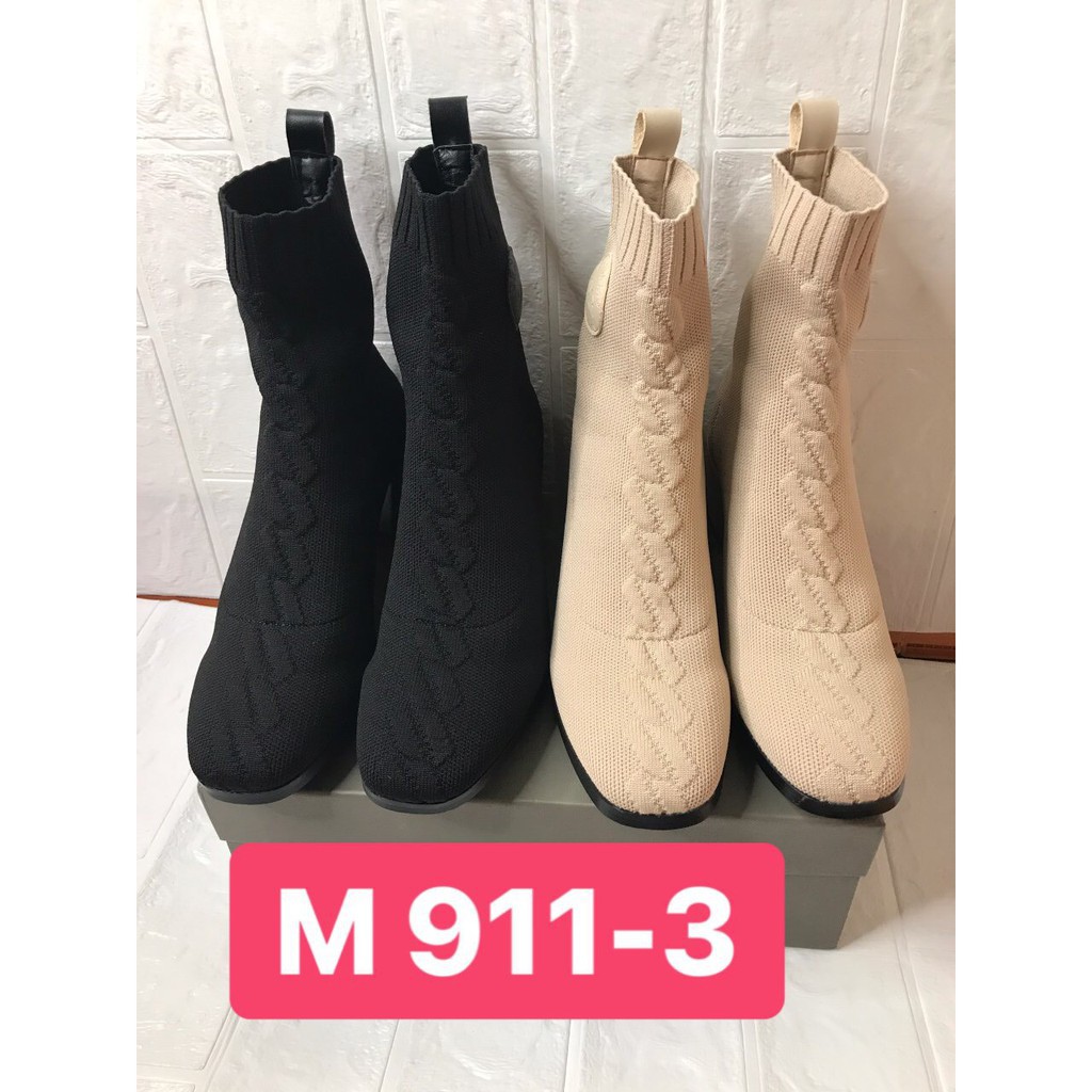 GIÀY BOOT LEN NỮ MÃ 911